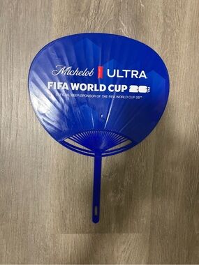 FIFA World Cup 2026 plastic blue Michelob Ultra fan